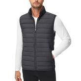 Lightweight Puffer Vest – Men’s Windproof Sleeveless Winter Waistcoat
