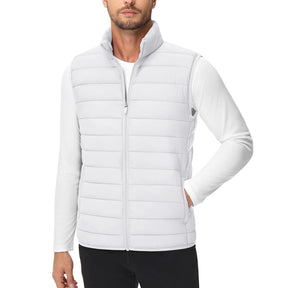 Lightweight Puffer Vest – Men’s Windproof Sleeveless Winter Waistcoat