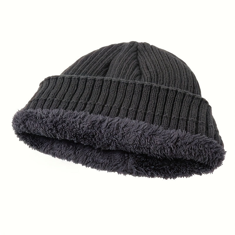 Thermal Unisex Beanie – Soft, Thick & Windproof